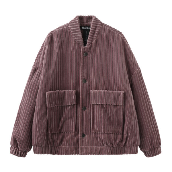 Onion Pink Over-Sized Bomber - immagine 2
