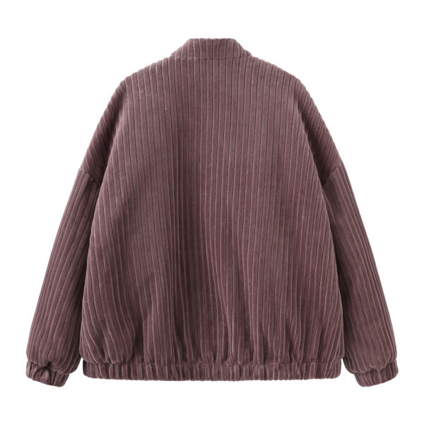 Onion Pink Over-Sized Bomber - immagine 4