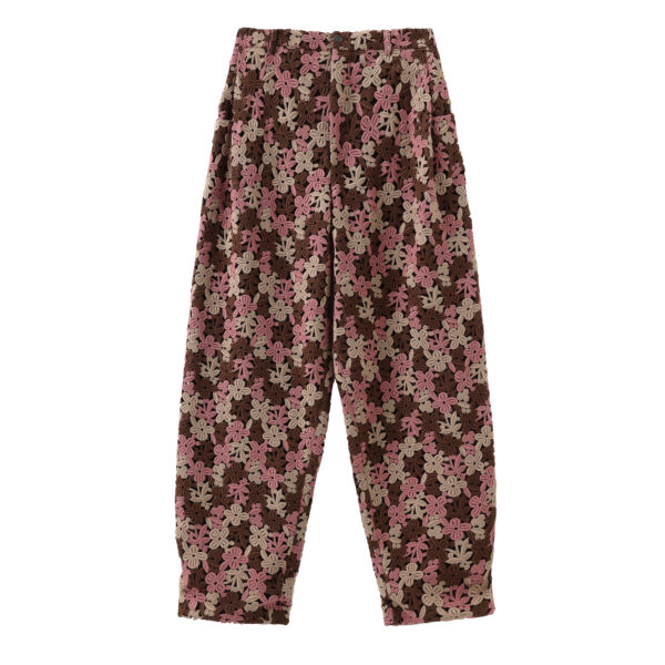 Brown and Pink Pan-01 Trousers - immagine 3