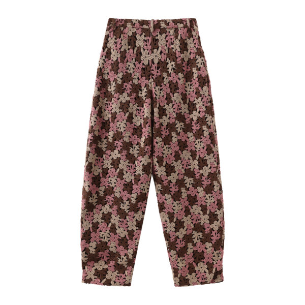 Brown and Pink Pan-01 Trousers - immagine 2