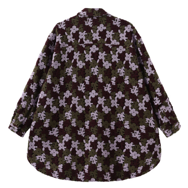 Green and Lilac Over Shirt - immagine 5
