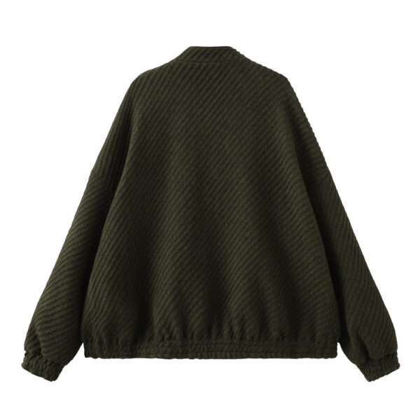 Grass Green Over-size Bomber - immagine 2
